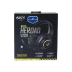 هدفون با سیم گیمینگ مدل QCY V200 - مشکی (گارانتی یکساله تعویض شرکتی) - تصویر 11