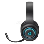 هدفون بی سیم گیمینگ مدل QCY V200 - مشکی (گارانتی یکساله تعویض شرکتی) - تصویر 3
