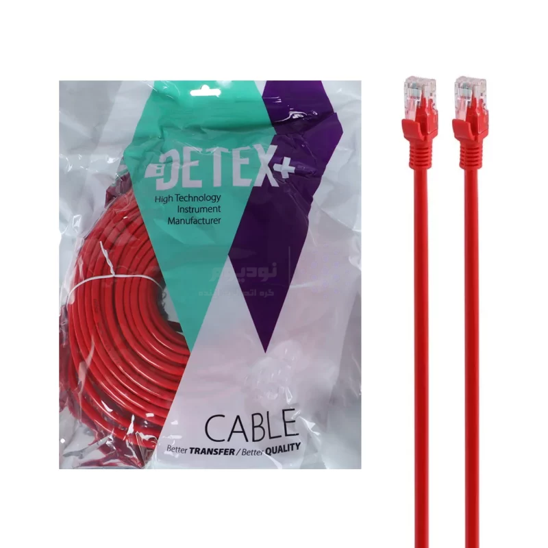 کابل شبکه 30 متری DETEX+ Cat6 - تصویر 3