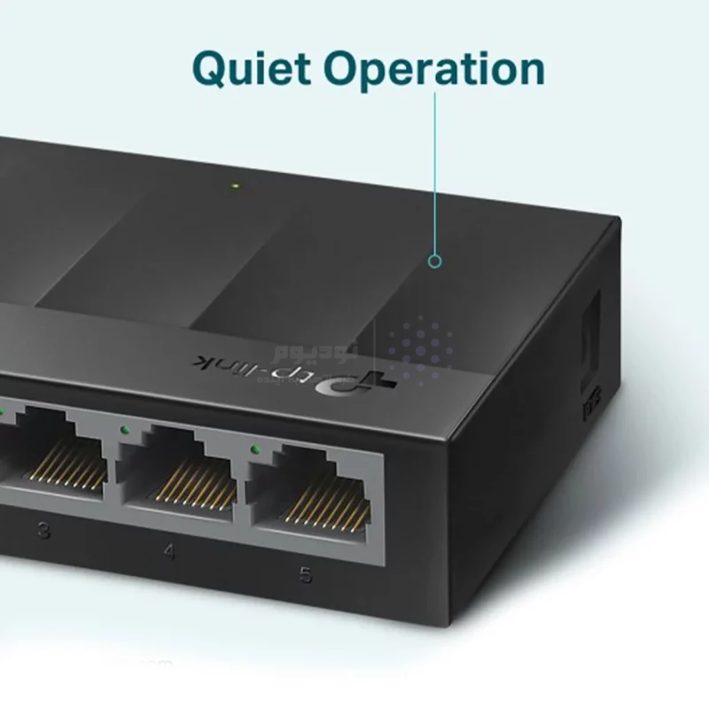 سوئیچ 5 پورت TP-Link مدل LS1005G - مشکی (گارانتی یکساله شرکتی) - تصویر 4