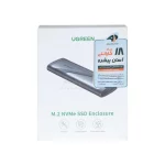 باکس هارد UGREEN NVMe M.2 SSD مدل CM400-10902 - مشکی (گارانتی 18 ماهه آسان پیشرو) - تصویر 12