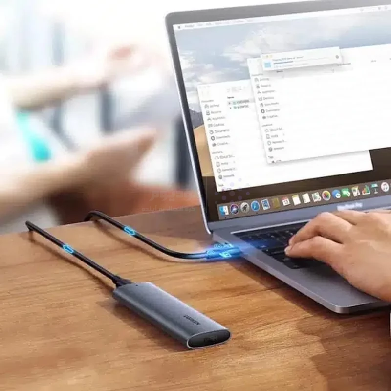 باکس هارد UGREEN NVMe M.2 SSD مدل CM400-10902 - مشکی (گارانتی 18 ماهه آسان پیشرو) - تصویر 4