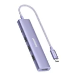 هاب 5 پورت UGREEN مدل 35582-CM478 - یاسی (گارانتی 18 ماهه آسان پیشرو)