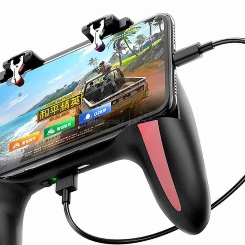 دسته بازی PubG موبایل XO مدل H10 - مشکی - تصویر 6