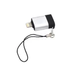 تبدیل Earldom USB TO Lightning مدل ET-OT65 - نقره ای - تصویر 3