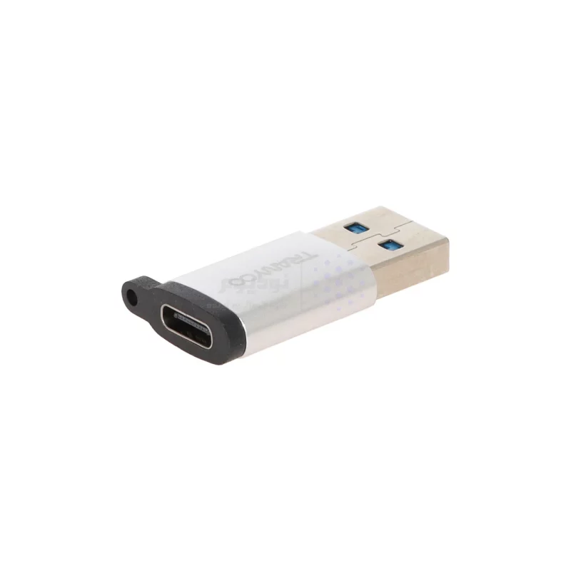 تبدیل Tranyoo Type-C TO USB3.0 مدل T-E42 - نقره ای - تصویر 3
