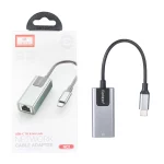 تبدیل Earldom Type-C To Ethernet مدل NC2 - مشکی