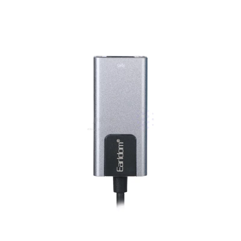تبدیل Earldom Type-C To Ethernet مدل NC2 - مشکی - تصویر 3