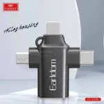 تبدیل OTG سه کاره Earldom USB3.0 مدل OT80 - مشکی - تصویر 6