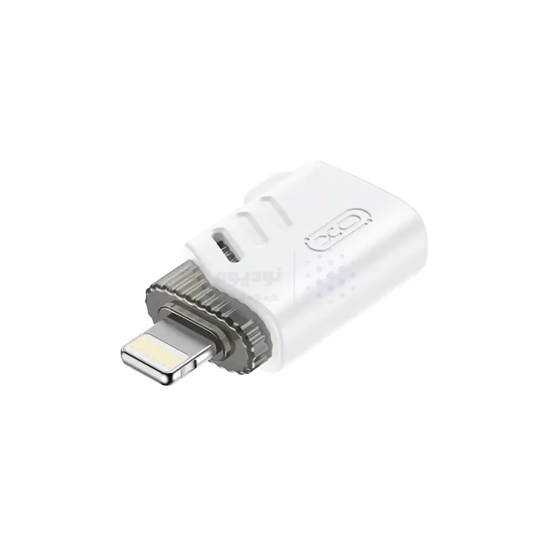 تبدیل XO USB To Lightning OTGمدل XO-NB256A - سفید - تصویر 5