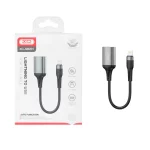 کابل XO Lightning TO USB OTGمدل XO-NB201 - مشکی