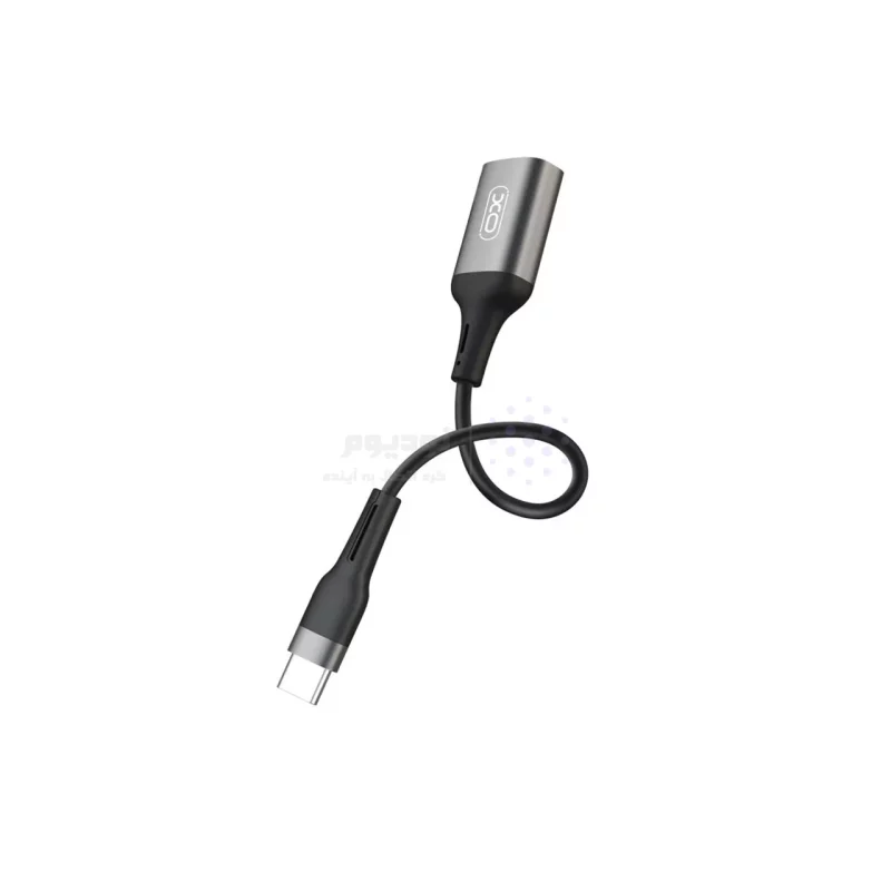 کابل تبدیل XO Type-C TO USB OTGمدل XO-NB201 - مشکی - تصویر 3
