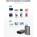 تبدیل UGREEN Type-C To HDMI مدل 70450 - خاکستری (گارانتی 18 ماهه آسان پیشرو) - تصویر 6