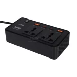 اینورتر و چندراهی فندکی خودرو JBQ مدل Pulse Drive M670852 200W - مشکی (گارانتی یکساله رصاصی) - تصویر 3
