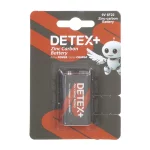باتری کتابی +Detex مدل Zinc Carbon 6F22