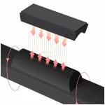 لامپ LED شارژی XO مدل XO-YH08B-مشکی (دارای ریموت کنترل) - تصویر 3