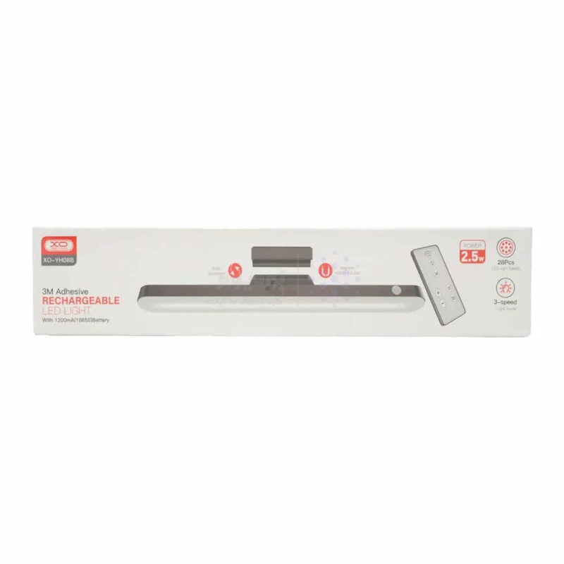 لامپ LED شارژی XO مدل XO-YH08B-مشکی (دارای ریموت کنترل) - تصویر 4