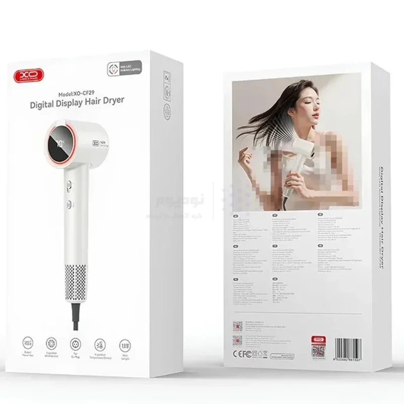 سشوار XO مدل XO-CF29 - سفید - تصویر 6