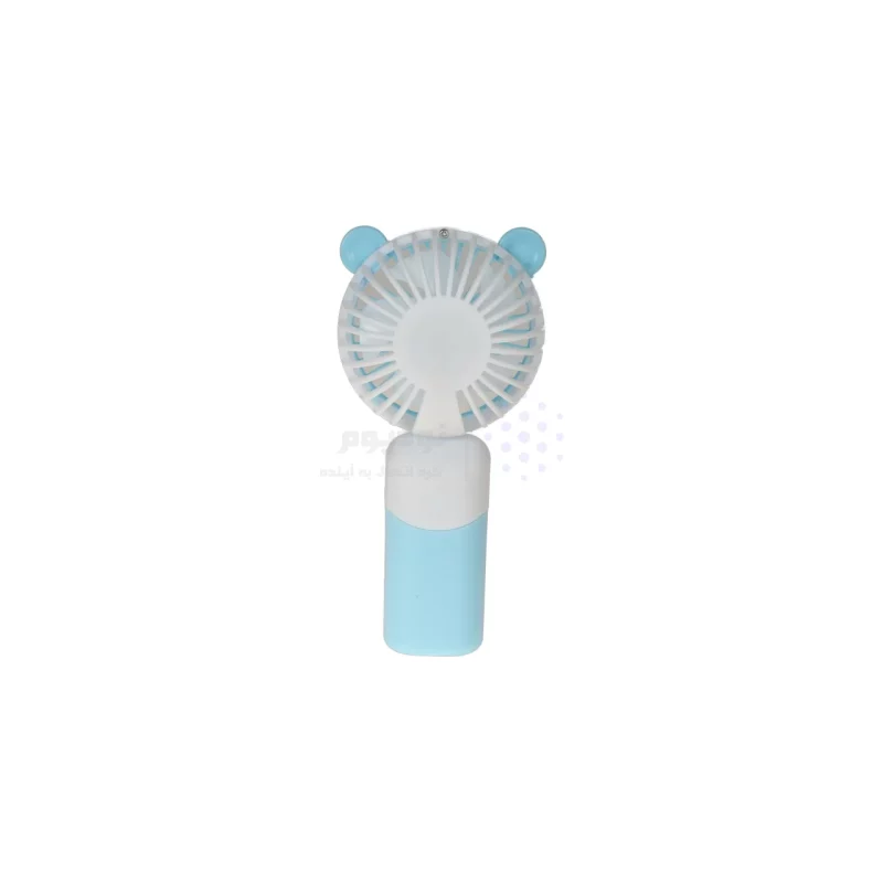 پنکه دستی قابل حمل HEJ مدل HJ5037 - آبی طرح 1 - تصویر 3