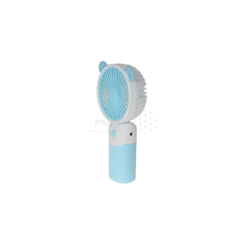 پنکه دستی قابل حمل HEJ مدل HJ5037 - آبی طرح 1 - تصویر 4