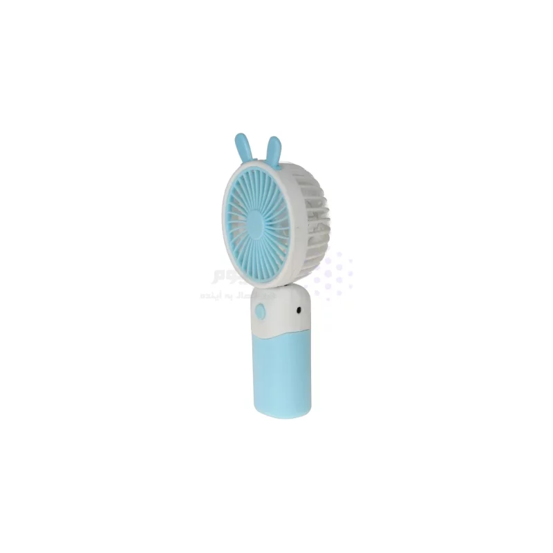 پنکه دستی قابل حمل HEJ مدل HJ5037 - آبی طرح 2 - تصویر 4