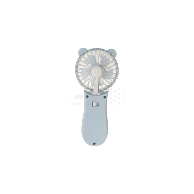 پنکه شارژی با قابلیت اتصال به موبایل مدل HJ-5047 - آبی - تصویر 4