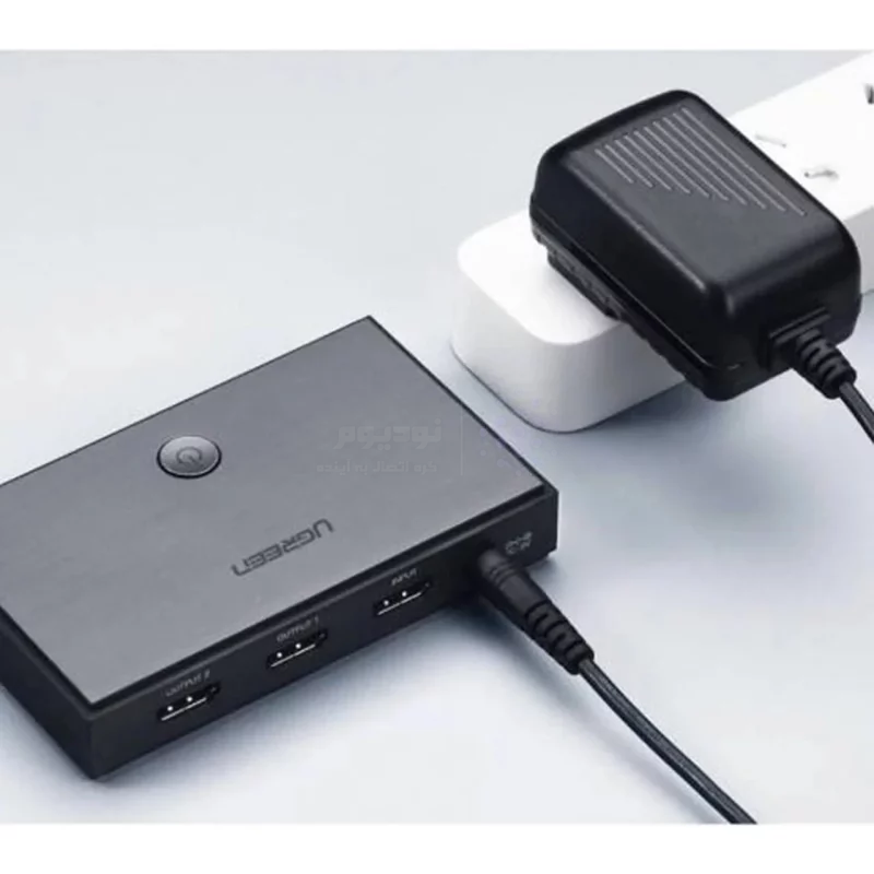 اسپلیتر 2 پورت UGREEN HDMI مدل 50707EU (گارانتی 18 ماهه آسان پیشرو) - تصویر 3