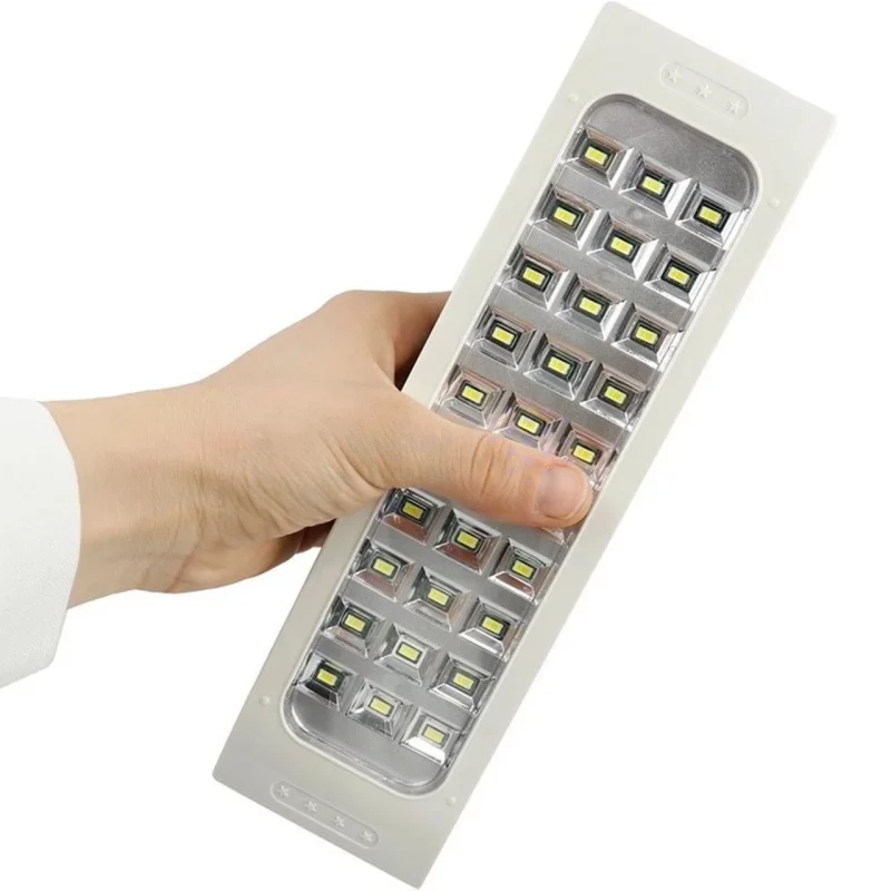 لامپ شارژی HGDUE مدل HG-716 LED - سفید - تصویر 6