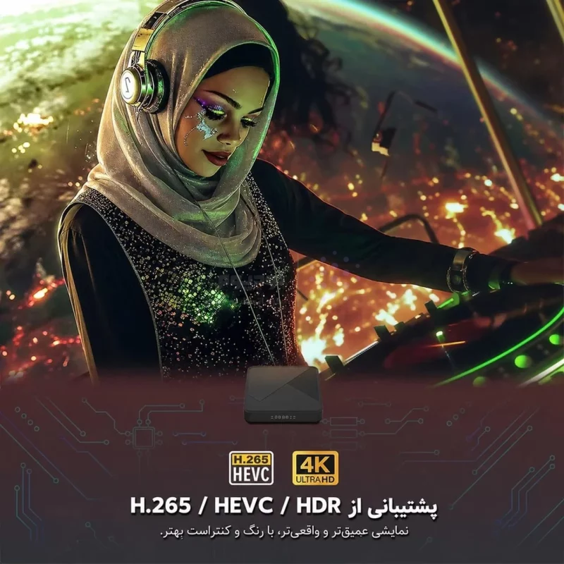 اندروید باکس Beniuse مدل BE-AB03 - مشکی - تصویر 11