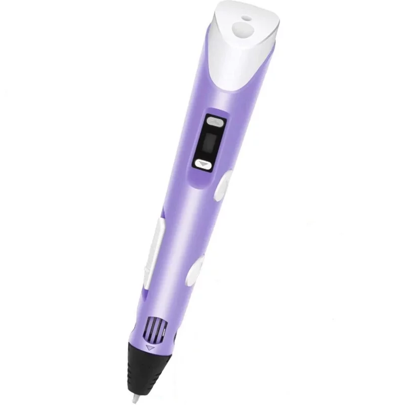قلم سه بعدی طراحی مدل DX-100B - سفید یاسی - تصویر 2