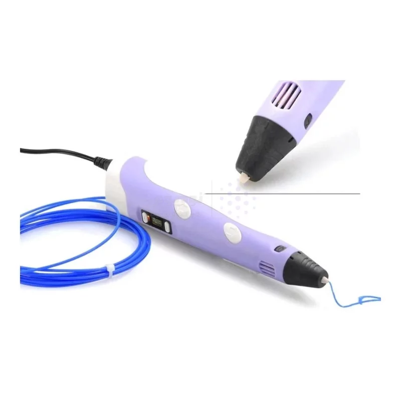 قلم سه بعدی طراحی مدل DX-100B - سفید یاسی - تصویر 4
