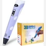 قلم سه بعدی طراحی مدل DX-100B - سفید یاسی - تصویر 5
