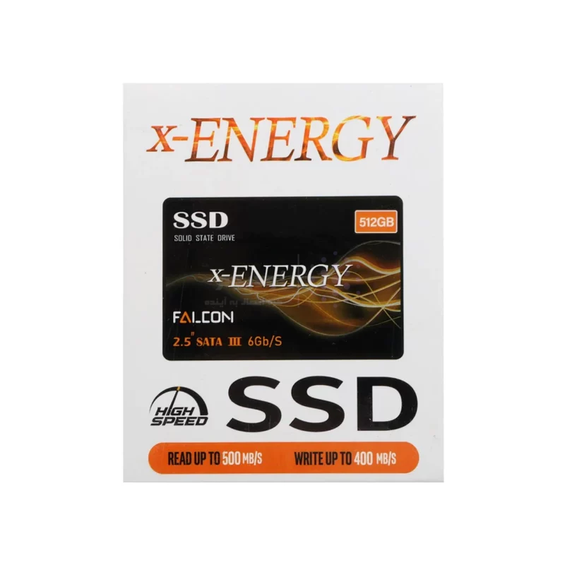 هارد X-ENERGY SSD مدل Falcon ظرفیت 512GB - مشکی (گارانتی 18 ماهه IPM) - تصویر 3