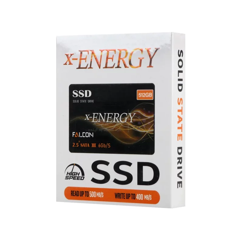 هارد X-ENERGY SSD مدل Falcon ظرفیت 512GB - مشکی (گارانتی 18 ماهه IPM) - تصویر 4