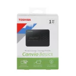 هارد اکسترنال Toshiba مدل Canvio Basics (new box) ظرفیت 1TB - مشکی - تصویر 6