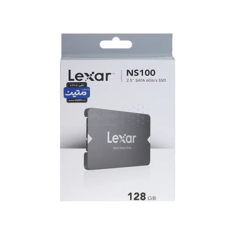 هارد Lexar SSD مدل NS100 - ظرفیت 128GB - خاکستری (گارانتی متین) - تصویر 3