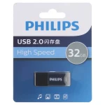 Philips FM10UA032A/93-B USB 2.0 Flash Memory - 32GB - مشکی (گارانتی IPM)