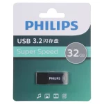 Philips FM10UA032B/93-B USB 3.2 Flash Memory - 32GB - مشکی (گارانتی IPM)