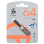 Queen DISK USB2.0 Flash Memory-64GB رزگلد (گارانتی مادام العمر شرکت آی تین)