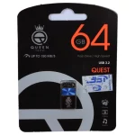 Queen QUEST USB3.2 Flash Memory (150MB/S) -64GB آبی (گارانتی مادام العمر شرکت آی تین)