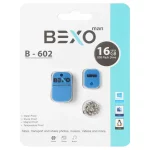 BEXO B-602 USB2.0 Flash Memory-16GB (گارانتی داده پردازی آواتک) آبی کاربنی