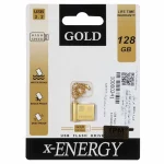 X-ENERGY Gold USB3.2 Flash Memory-128GB (گارانتی مادام العمر IPM)