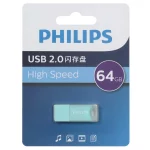 Philips FM10UA064A/93-B USB 2.0 Flash Memory - 64GB - سبز (گارانتی IPM)