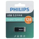 Philips FM10UA128A/93-B USB 3.2 Flash Memory - 128GB - مشکی (گارانتی IPM)