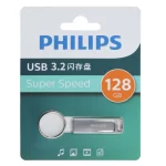 Philips FM21UA128B/93-F USB 3.2 Flash Memory - 128GB - نقره ای (گارانتی IPM)