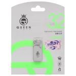 Queen ANGLE USB2.0 Flash Memory-32GB (گارانتی مادام العمر شرکت آی تین)