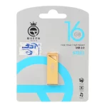 Queen Steel USB2.0 Flash Memory-16GB طلایی (گارانتی مادام العمر شرکت آی تین)