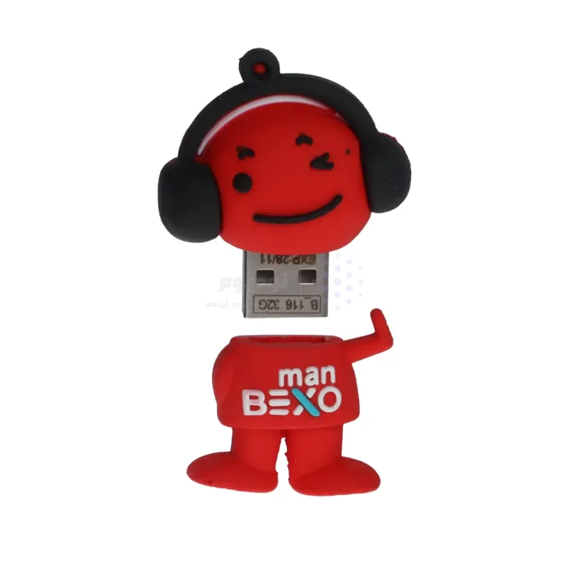 فلش مموری BEXO USB2.0 مدل BX-116 ظرفیت 32GB - عروسکی (گارانتی داده پردازی آواتک) - تصویر 3