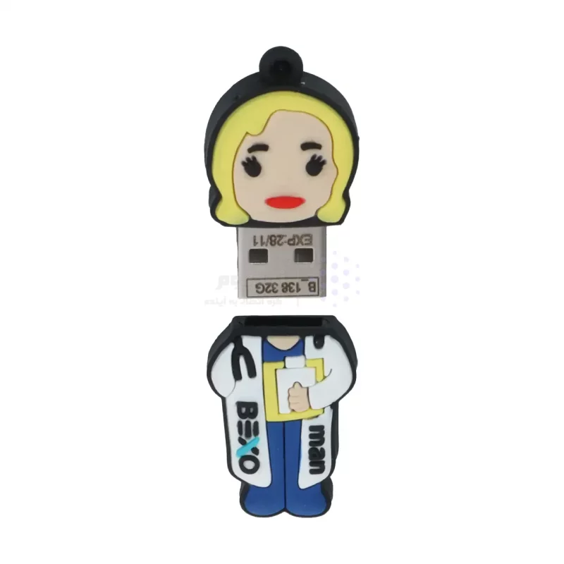 فلش مموری BEXO USB2.0 مدل BX-138 ظرفیت 32GB - عروسکی (گارانتی داده پردازی آواتک) - تصویر 4