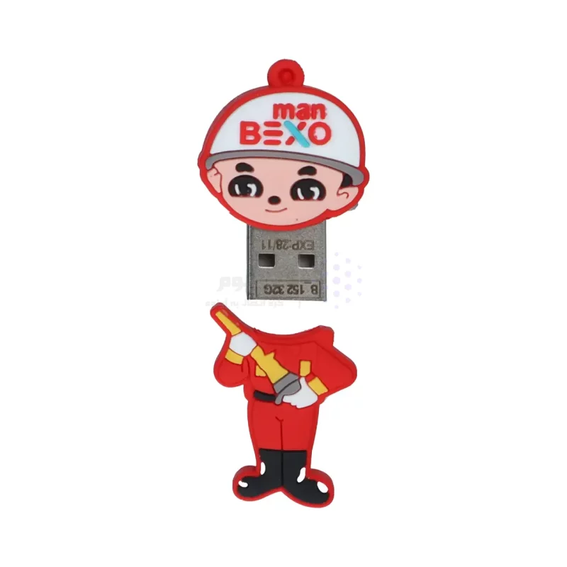 فلش مموری BEXO USB2.0 مدل BX-152 ظرفیت 32GB - عروسکی (گارانتی داده پردازی آواتک) - تصویر 4